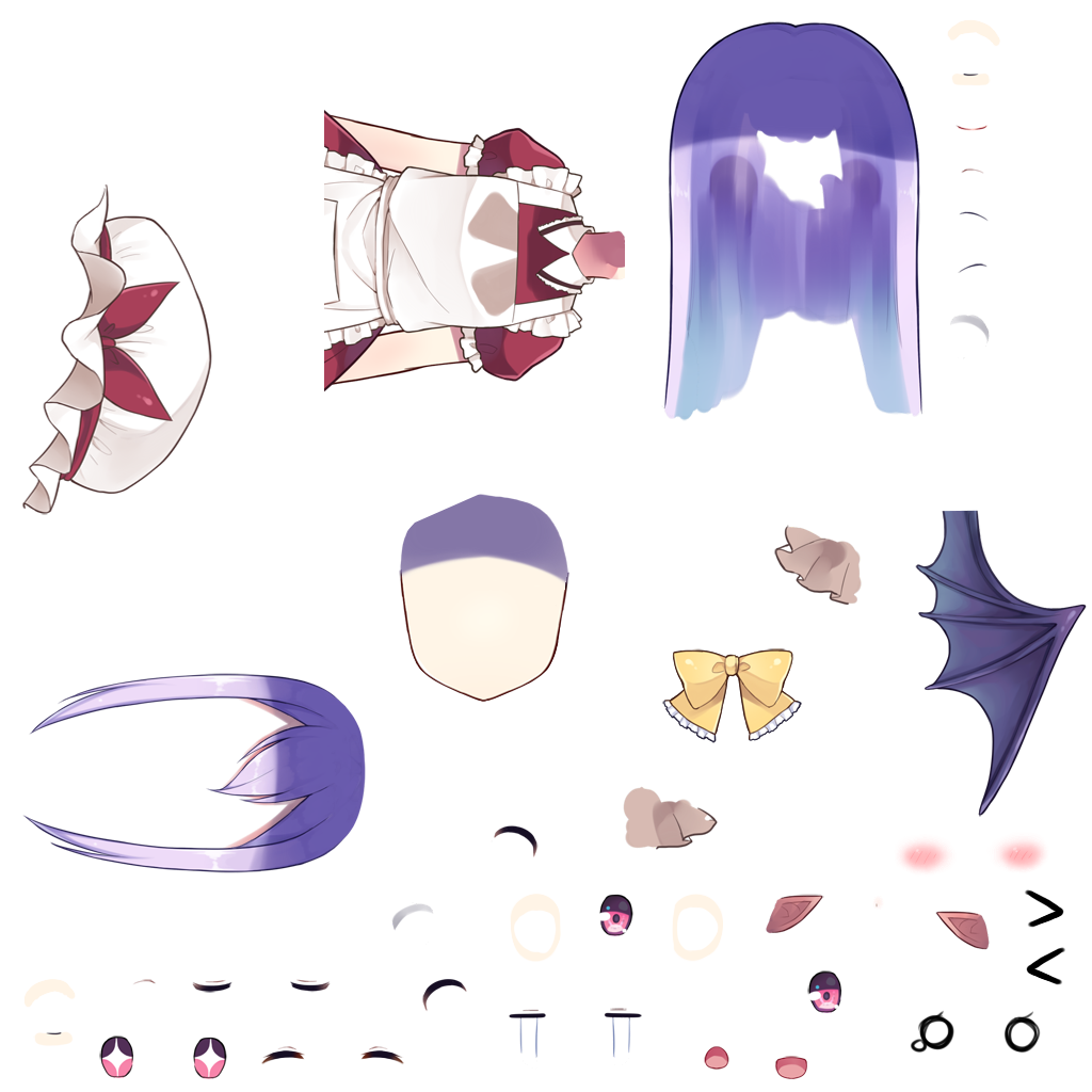 Maid Costume Red (Pio)